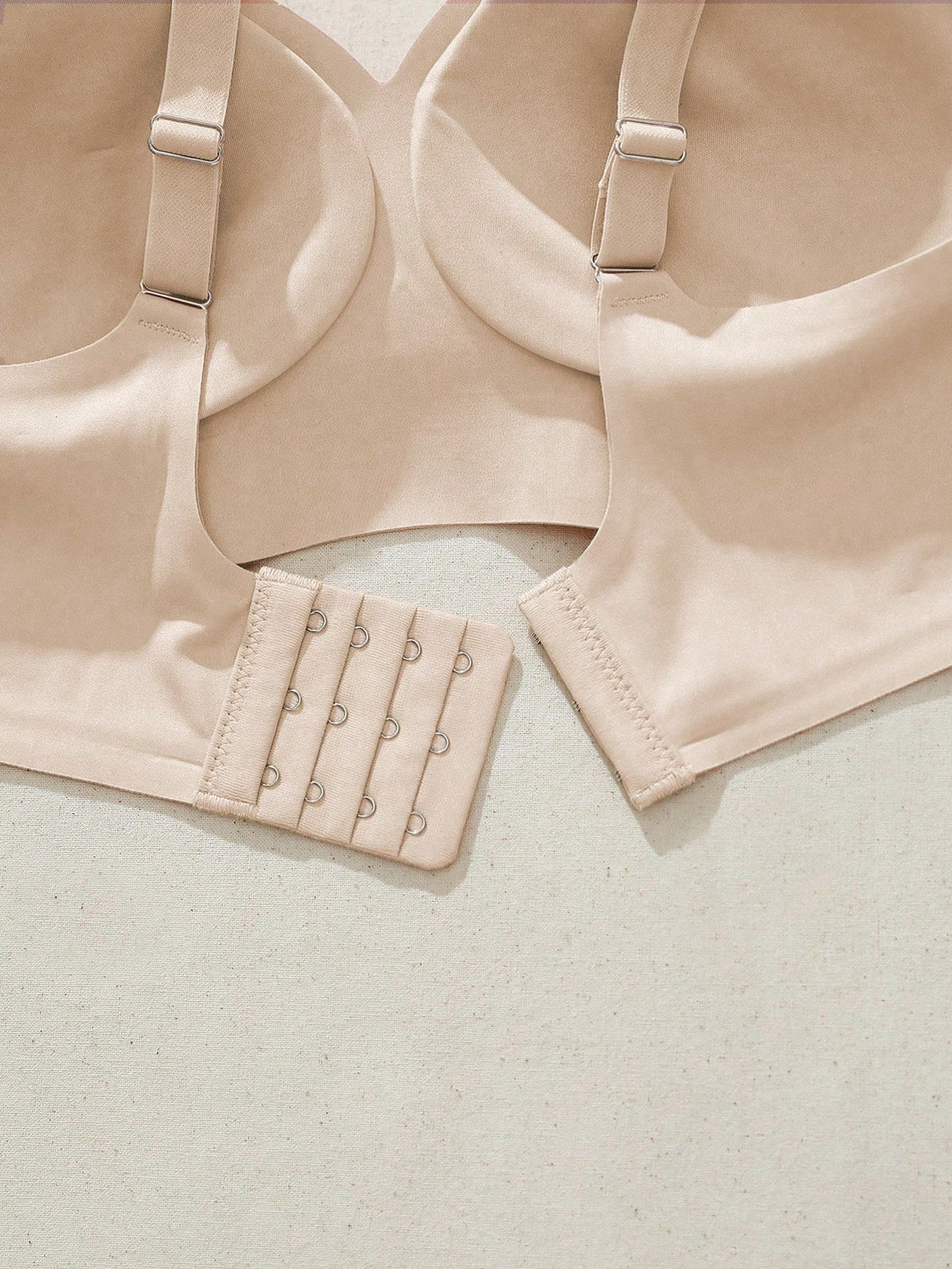 Seamless Soft-Cup Bra — Baby Pink