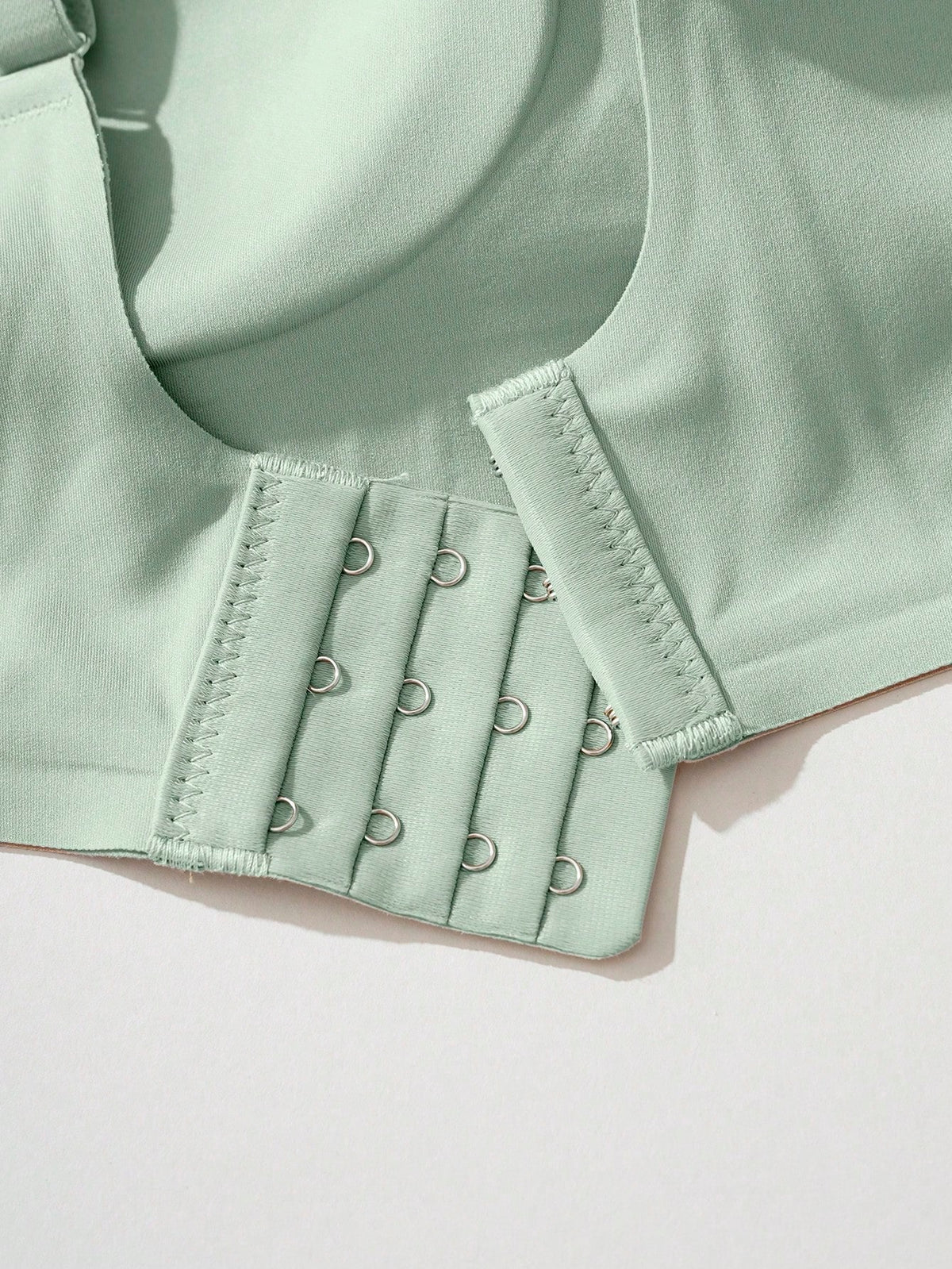 Seamless Soft-Cup Bra — Mint
