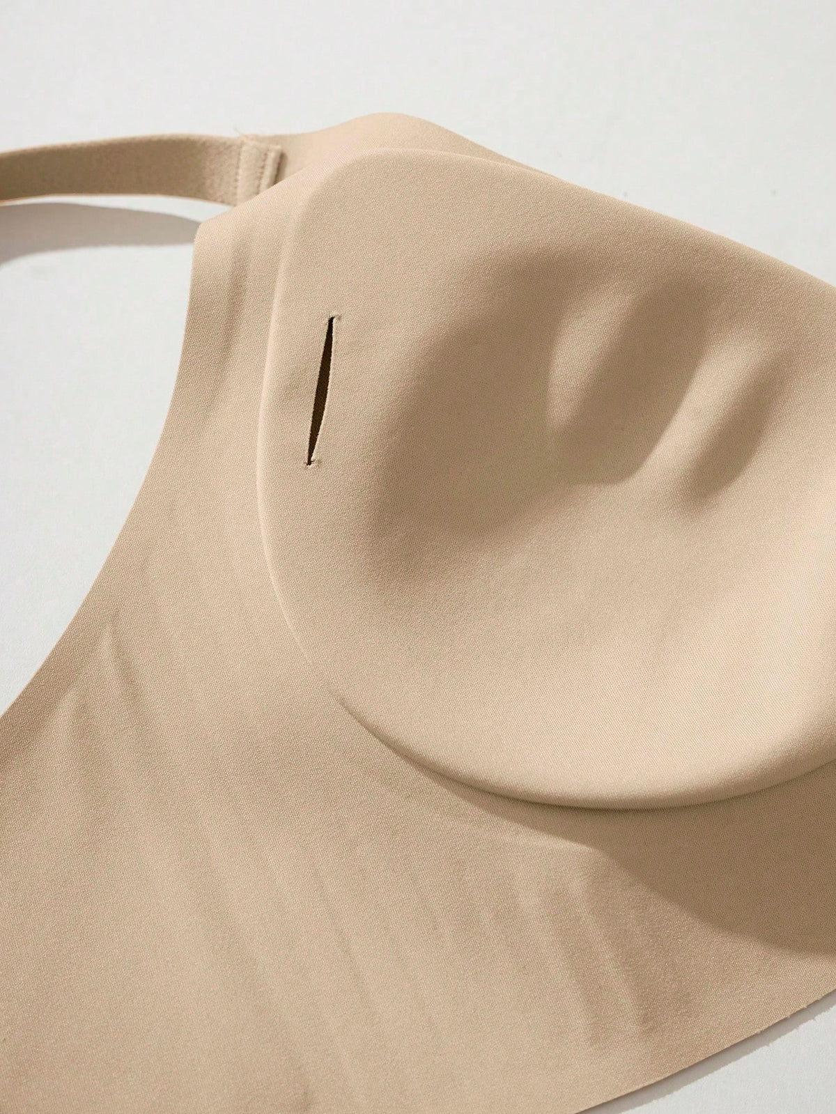 Seamless Soft-Cup Bra — Apricot