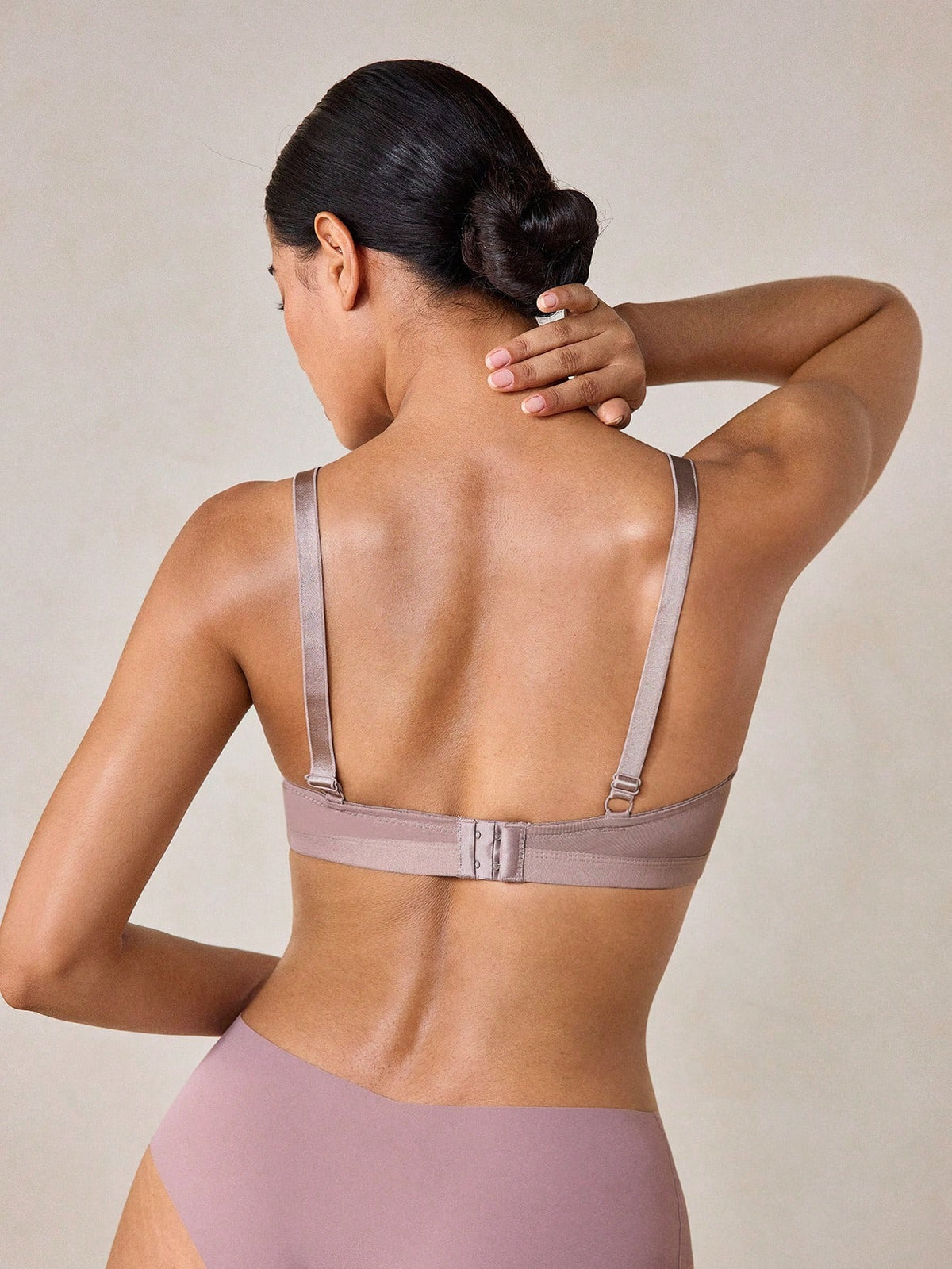 Soft Plunge Everyday Bra — Dusty Purple